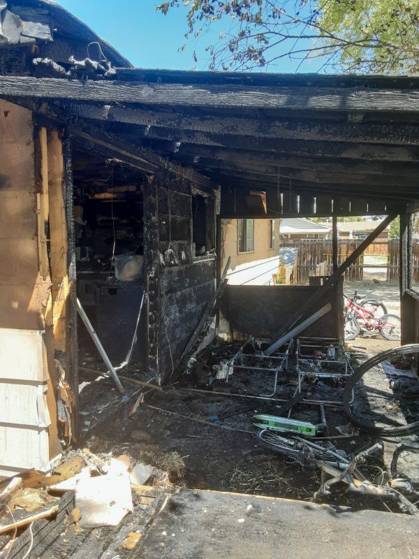 Fire Damage Cleanup detail